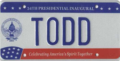 2001 - George Walker Bush