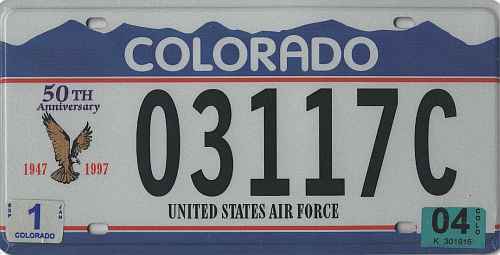 50th Anniversary United States Air Force