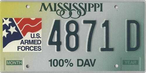 U.S. Armed Force - 100% DAV