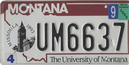 The University of Montana - Missoula 1893